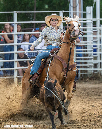 Calf Roping at the Leon Iowa Rodeo