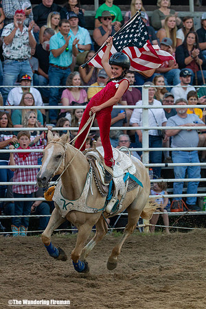 Leon Iowa rodeo trained horse performance