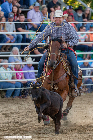 Calf Roping at the Leon Iowa Rodeo