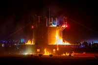 "What Lies Beneath?" art project at Burning Man in Black Rock City Nevada