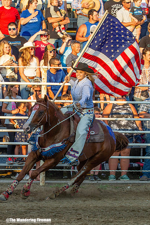 Leon Iowa rodeo on the July 4th weekend