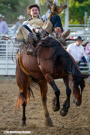 Leon Iowa rodeo rough stock bare back riding event