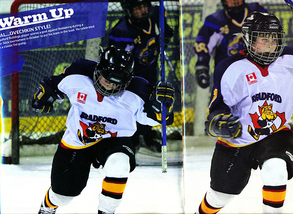 "Hometown Hockey" magazine article