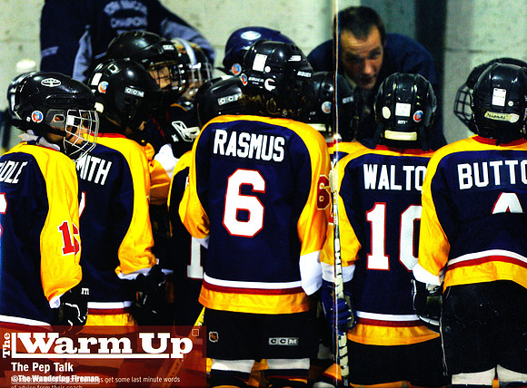 "Hometown Hockey" magazine article