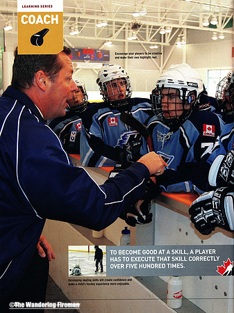 "Hometown Hockey" magazine article