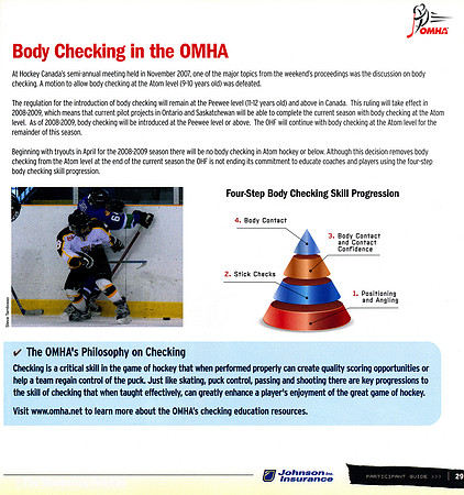 "Hometown Hockey" magazine article