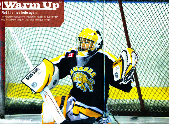 "Hometown Hockey" magazine article
