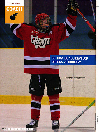 "Hometown Hockey" magazine article