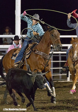 Men's calf roping