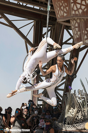 Chrysalis performance art at Burning Man in Black Rock City Nevada 7