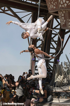 Chrysalis performance art at Burning Man in Black Rock City Nevada 34