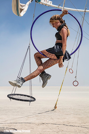 Crysalis performance art at Burning Man in Black Rock City Nevada 10