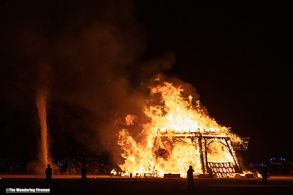 Burning Man fire whirl