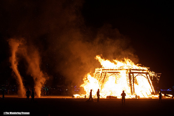 Burning Man fire whirls 2