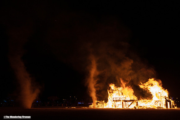 Fire whirl from the Folly