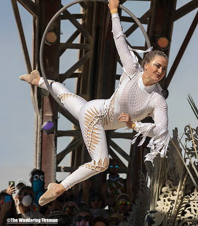 Chrysalis performance art at Burning Man in Black Rock City Nevada 20