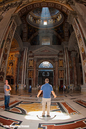 St. Peters Basilica in the Vatican in Rome Italy