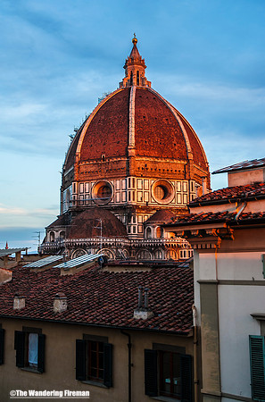 The Duomo in Florence Italy from our hotel window.