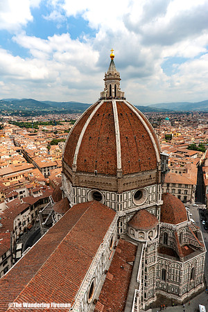 The Duomo in Florence Italy.