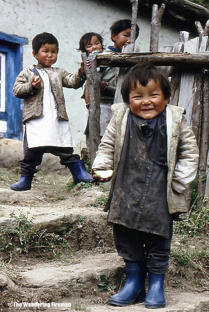 Young boys in Jiri Nepal