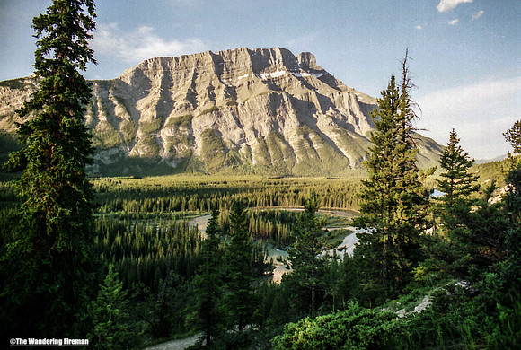 Tunnel mountain near Banff Alberta