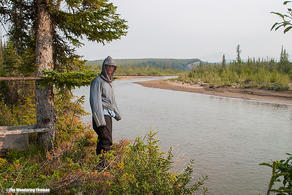 "The Carcajou River."