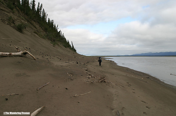 "Trying to find the trailhead."