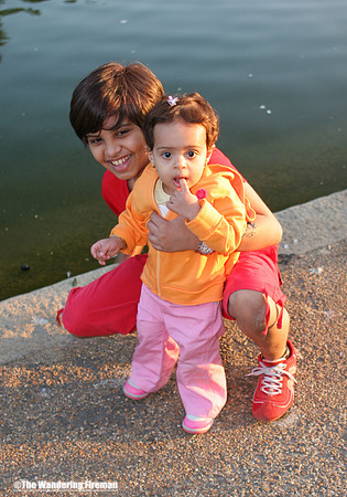 "Two sisters in Hyde Park"