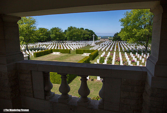 French cemetery for Canadian soldiers of world war two