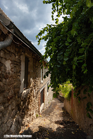 French laneway