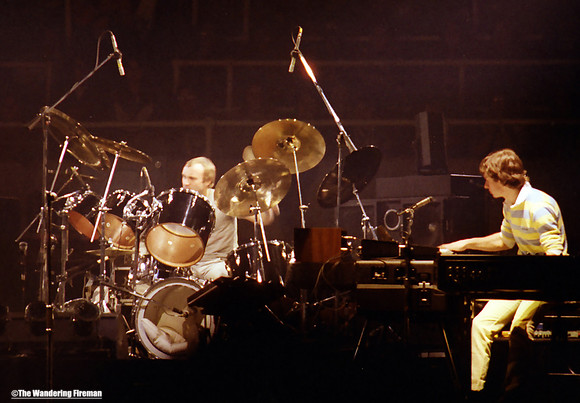 Phil Collins drumming for "Genesis"