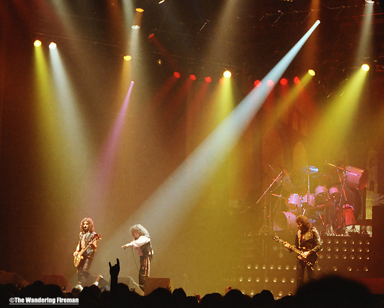 Ronnie James Dio with "Black Sabbath"