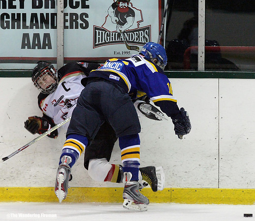 Ice Hockey body check