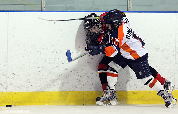 Body checking in ice hockey