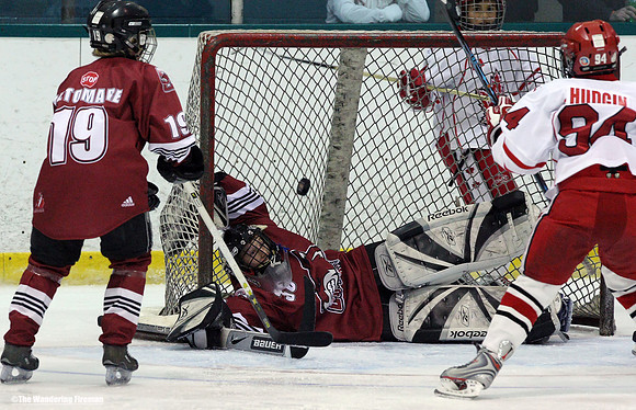 Goal scoring in ice hockey