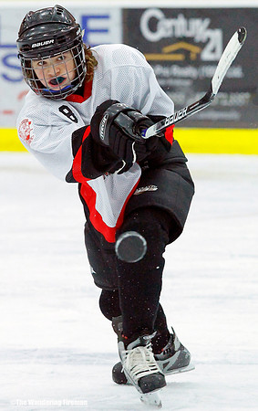 Shooting the puck
