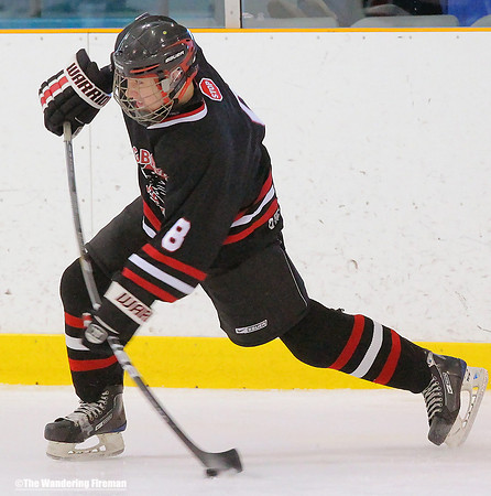 Bending a hockey stick in a slap shot