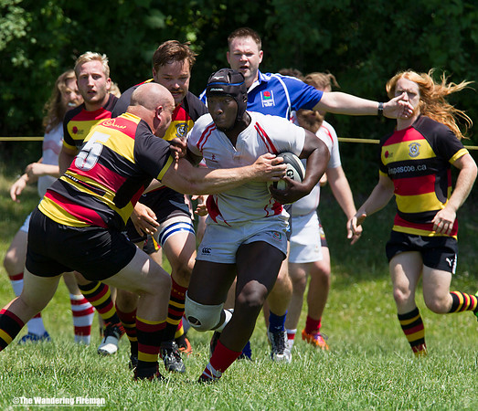 Running with the rugby ball