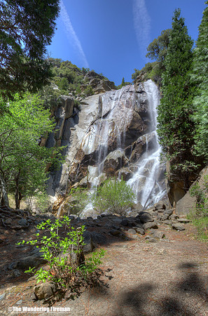 Waterfall in California