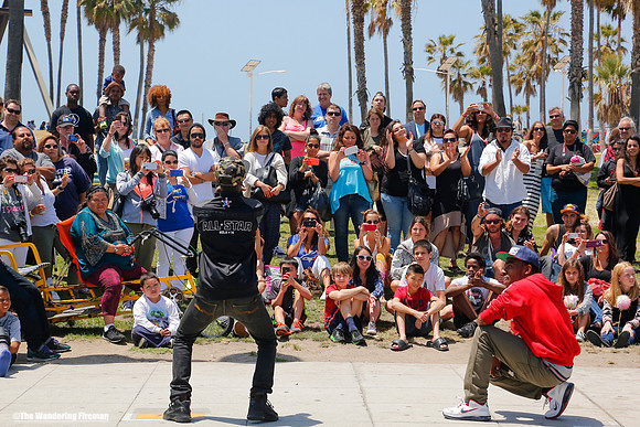 Venice Beach buskers