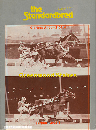 Standardbred magazine cover copy