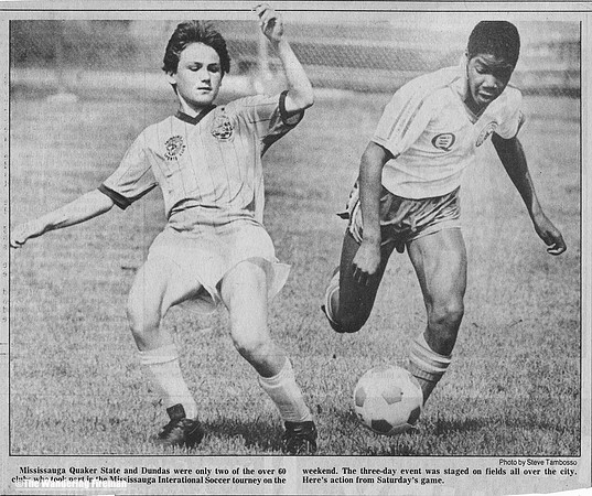 Mississauga News boys soccer league play
