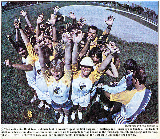 Mississauga News corporate challenge at the park