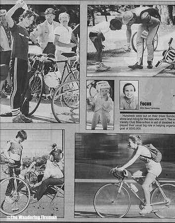 Mississauga News focus column of bicycle ride for charity