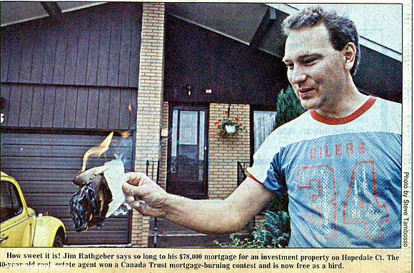Mississauga News mortgage burning