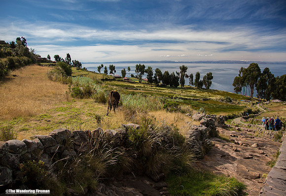 Amantani Island on Lake Titicaca