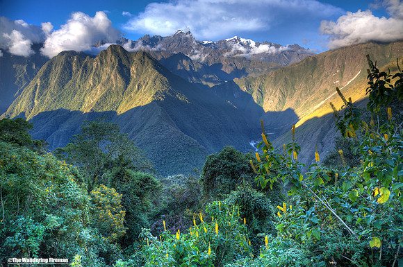 Landscape on the Inca Trail