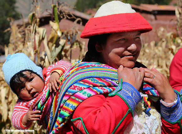 Peruvian mother and child