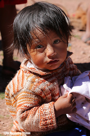 Young Peruvian child