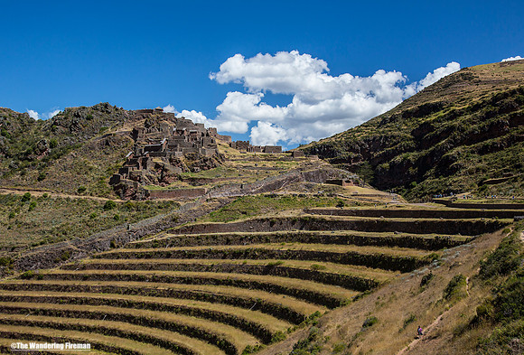 Terraced fields in Ollontaytambo